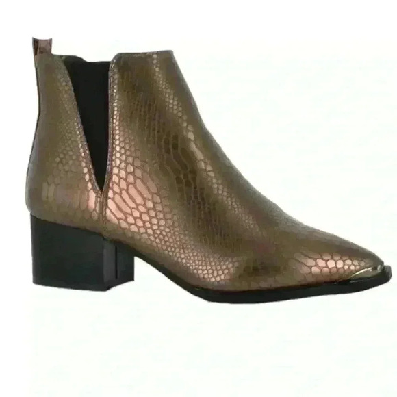 Seven7 Shoes - Madison Python Pointed Bootie Size 6 NWT